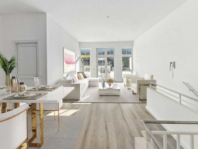 Exklusive Maisonette-Wohnung mit direktem Stadtparkzugang in Winterhude - Hamburg