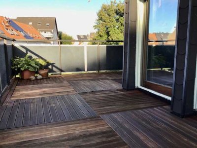 Schöne große helle Wohnung nähe Pferdebachschule mit großem Balkon und ausgebautem Dachboden