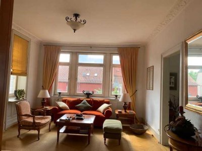 möblierte 3-Zimmer-Jugendstilwohnung mit Loggia in der Karlstraße