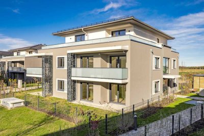 NEUBAU Erstbezug: Barrierefreie 3-Zimmer-Wohnung  mit zwei Bädern und Balkon