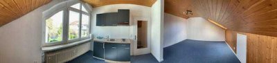 Ruhige möblierte DG-Wohnung mit einem Raum, Küchenzeile und Bad in Böblingen