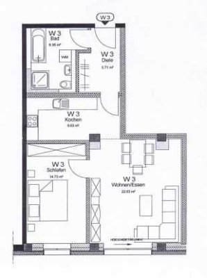Freundliche 2,5-Zimmer-Erdgeschosswohnung  in Kaufering