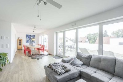 Moderne Penthousewohnung mit großer Dachterrasse in Kressbronn am Bodensee