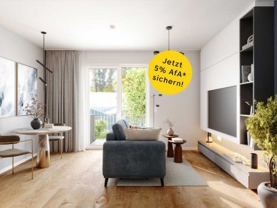 3-Zimmer-Wohnung mit Terrasse am Waldowpark