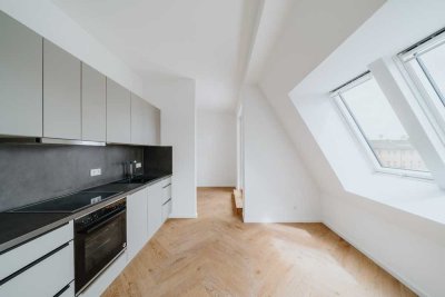 Neubau im Altbau - Penthouse mit Dachterrasse