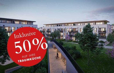 Gerade fertiggestellt: Elegante Wohnung mit 3-Zimmern