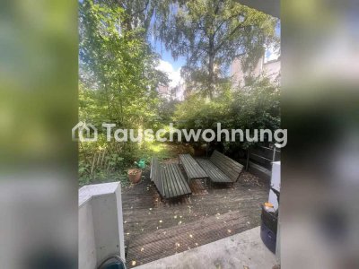 Tauschwohnung: Gemütliche 2 Zimmer Wohnung mit eigenem Garten