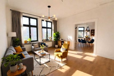 ❄️ NEU!! Erstbezug nach Renovierung I helle & geräumige 4-Raum-Wohnung I neue Einbauküche ❄️