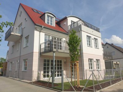 Attraktive Gartenwohnung in Röhrmoos - nur zwei Gehminuten von der S-Bahn entfernt