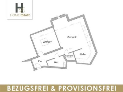 Räume zum Wohlfühlen & Provisionsfrei