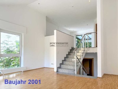 Zentrum: Moderne Doppelhaushälfte mit Garten und Garage