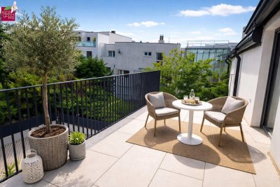 Attraktive 3-Zimmer-Neubauwohnung mit Balkon im 1. Dachgeschoss – ruhige Anlage mit 7 Einheiten