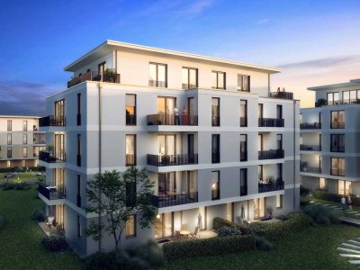 Bezugsbereit: Neubau, optimal geschnittene 2-Raum-Wohnung mit Südbalkon in Reinickendorf