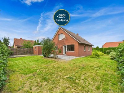 CHARMANTES EINFAMILIENHAUS MIT GROSSEM GARTEN, TERRASSE, GARAGE UND VIEL PLATZ FÜR DIE GANZE FAMILIE