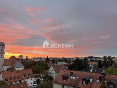 Perfekt für Paare/kleine Familien: DG-Whg mit großzügiger Terrasse & einzigartigem Alpenpanorama!