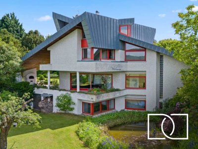 Einzigartige Architektenvilla mit Parkgarten, Pool & atemberaubendem Weitblick – pure Exklusivität!