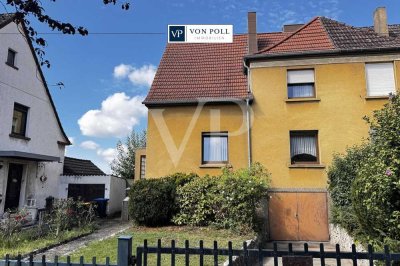 Familientraum in Völklingen! 
Doppelhaushälfte mit Gewächshaus und historischem Flair