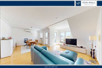 Licht, Luft & Lebensqualität - Helle Maisonettewohnung in ruhiger Lage