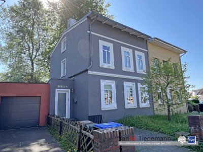 St. Jürgen: Charmante Doppelhaushälfte mit 3,5 Zimmer plus Spitzboden und Teilkeller auf Eigenland