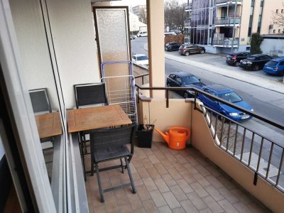 Stilvolle 1-Raum-Wohnung mit Balkon und EBK in Konstanz