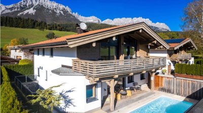Ellmau Alpes Chalet - Exklusives Bergchalet mit Außenpool