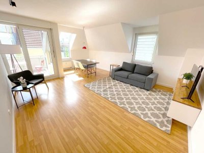 Ab 1.7. helle möblierte 2-Zi-Wohnung im grünen Wiederitsch