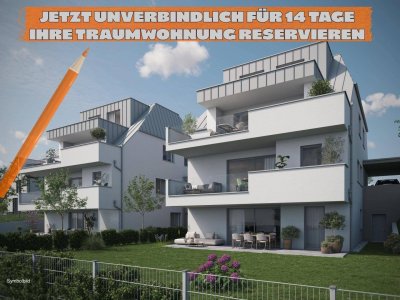 LINZ / FROSCHBERG: NEUBAUPROJEKT - EIGENTUMSWOHNUNG ca. 139,15 m² Wohnfläche, 5 Zimmer + Dachterrasse, inkl. Carportstellplatz