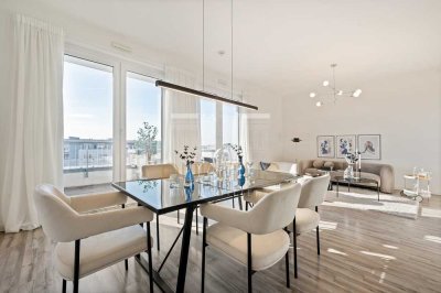 Beeindruckendes Penthouse mit drei Zimmern und traumhaften Ausblicken