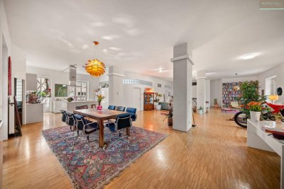 Urbaner Loft-Traum: Großzügig wohnen mit Garten &amp; Rooftop-Pool in Bestlage
