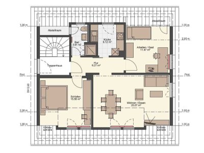 Schöne 3-Zimmer-Wohnung zur Miete in 73207, Plochingen