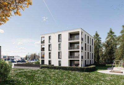 Neubau: 4-Zimmer Wohnung mit Südwest-Terrasse in Bodenseenähe - Wohnbauförderung möglich