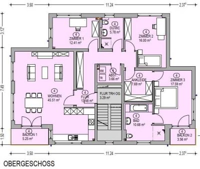 4.5-Zimmer-Wohnung mit gehobener Innenausstattung in Sinzheim