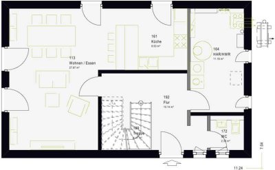 Ein Haus, das begeistert: Eleganz und Wohnkomfort perfekt vereint.