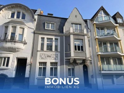 Schicke 4 Zimmer-Maisonette-ETW * Altbau Flair * begehrtes Gründerzeitviertel * herrliche Terrasse!