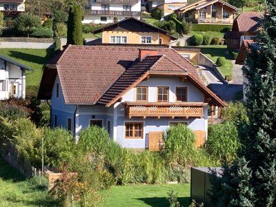 Großes sonnendurchflutetes Ein- bis Zweifamilienhaus mit Schwimmteich nahe Liezen