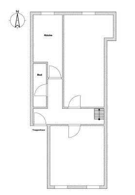2,5 Zimmer Wohnung - nahe KTV in Stadtmitte - WG-geeignet