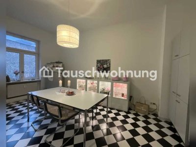 Tauschwohnung: Zentrale Altbauwohnung mit schöner Wohnküche
