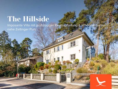 The Hillside - Imposante Villa mit großzügiger Raumaufteilung & schönem Garten nahe Zeltinger Platz