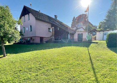 Attraktives Zweifamilienhaus auf großzügigem Grundstück