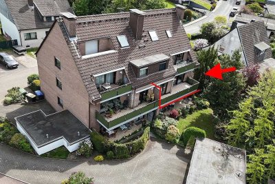 Bochum Höntrop: Schöne Eigentumswohnung großer Balkon Garage Kellerraum prov.frei zu verkaufen!