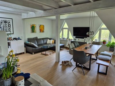 Traumhafte Maisonettewohnung direkt an der Königsseeache in Rif