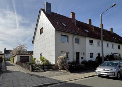 Reiheneckhaus mit großem Garten und Garage in ruhiger und bester Lage Nürnberg Eibach / Röthenbach