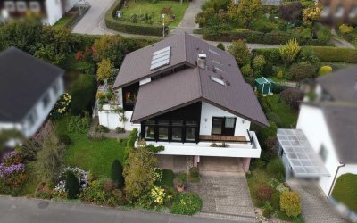 Architektenhaus mit Burgblick, Garten und ELW