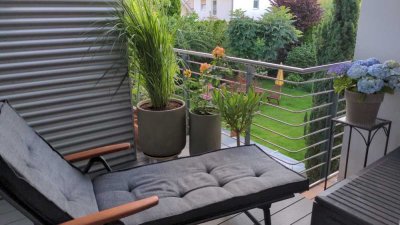 Exklusive 2,5-Raum-Wohnung mit gehobener Innenausstattung mit Balkon und EBK in Kempten