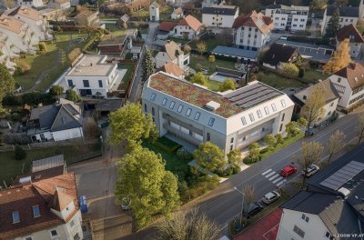 Balkonwohnung mit Morgensonne