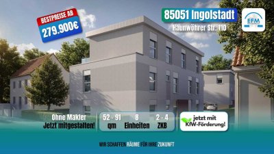 ++VORGEMERKT MIT KFW55-Förderung++ NEUBAU 2 ZKB MIET-/ENERGIESPAREND mit 5% AfA