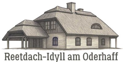 Reetdach-Idyll am Oderhaff - Ruhe und Natur pur - PROVISIONSFREI