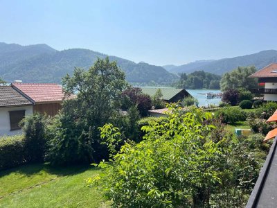 Helle, möblierte  1- Zimmer Single Wohnung in herrlicher Lage am Schliersee