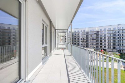 Perfekt für WGs: Erstbezug! Helle 5-Zimmer-Wohnung mit Balkon, 2 Bädern & Gäste-WC im FRANKY
