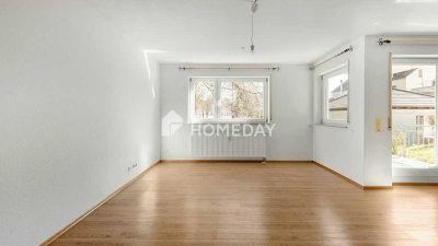 Attraktive 3-Zimmer-Erdgeschosswohnung mit sonniger Terrasse und Gartenblick